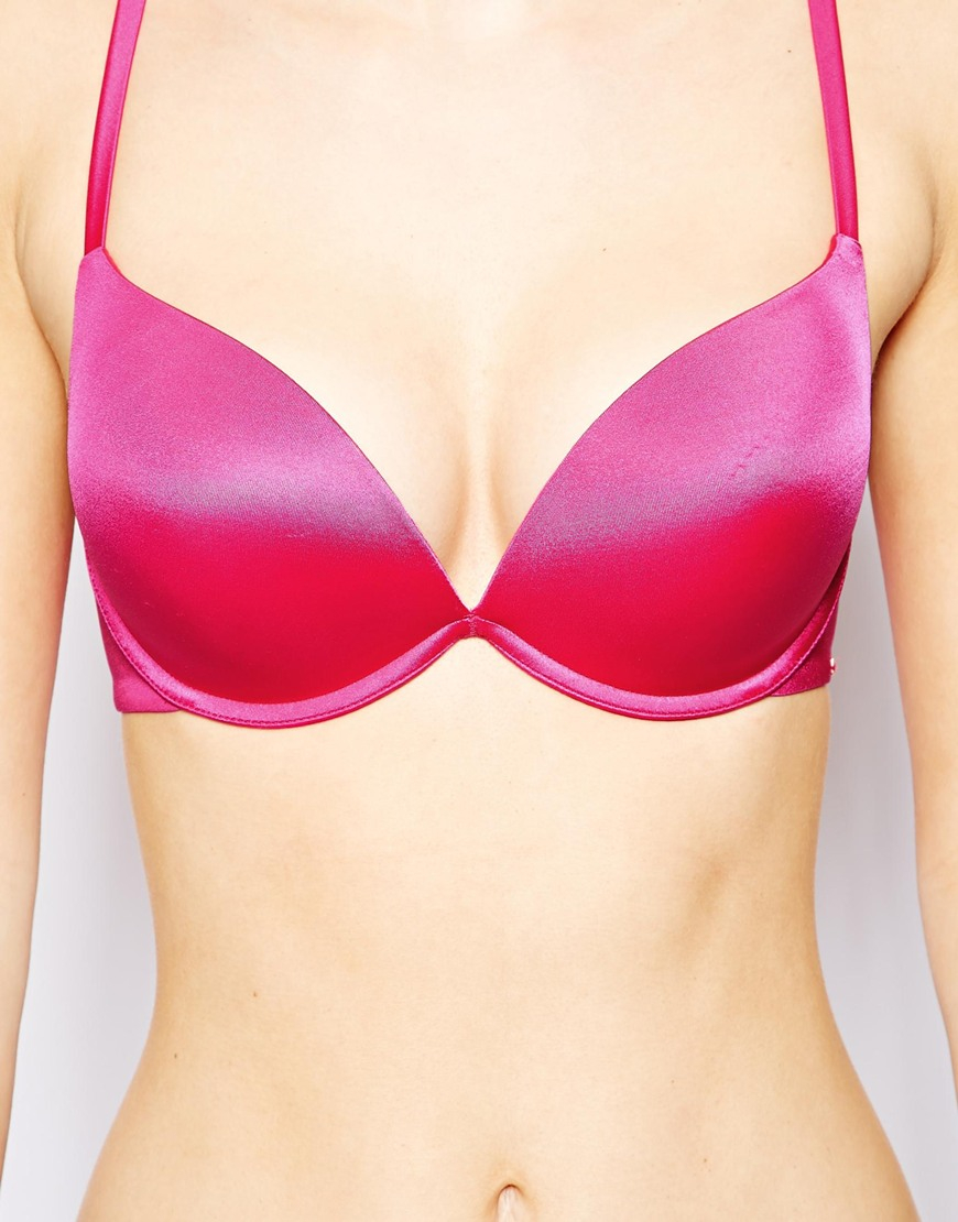 Ultimo Double Boost Hot Pink Classic Cleavage Bra In Pink Hotpink Lyst