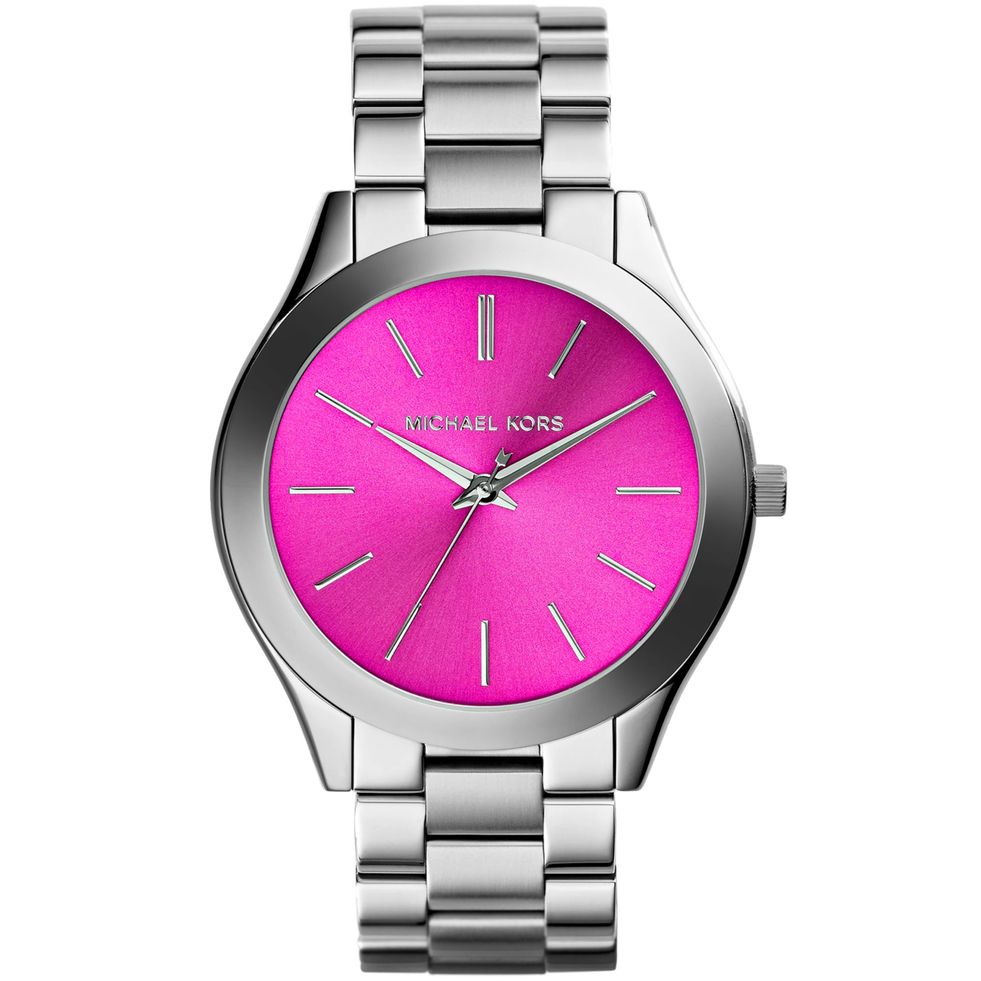 Michael Kors Women'S Slim Runway Stainless Steel Bracelet Watch 42Mm