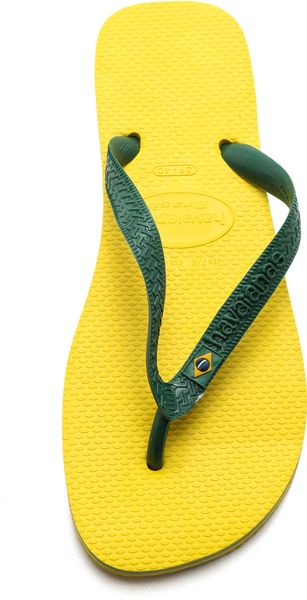 mens yellow havaianas