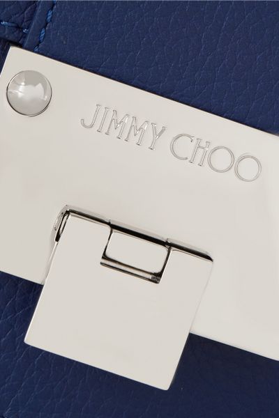 blue jimmy choo bag