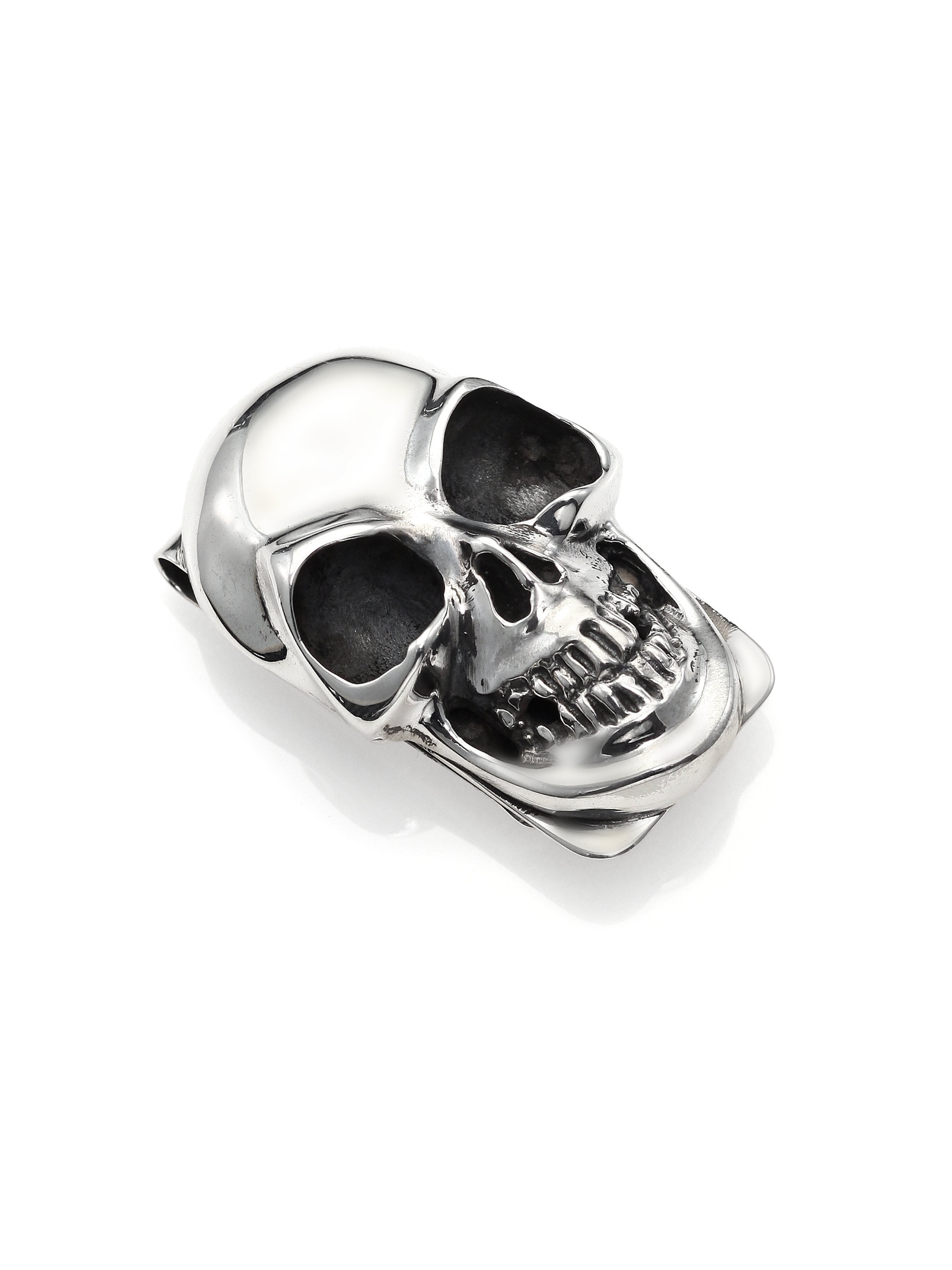 King Baby Studio Skull Money Clip in Silver for Men Lyst