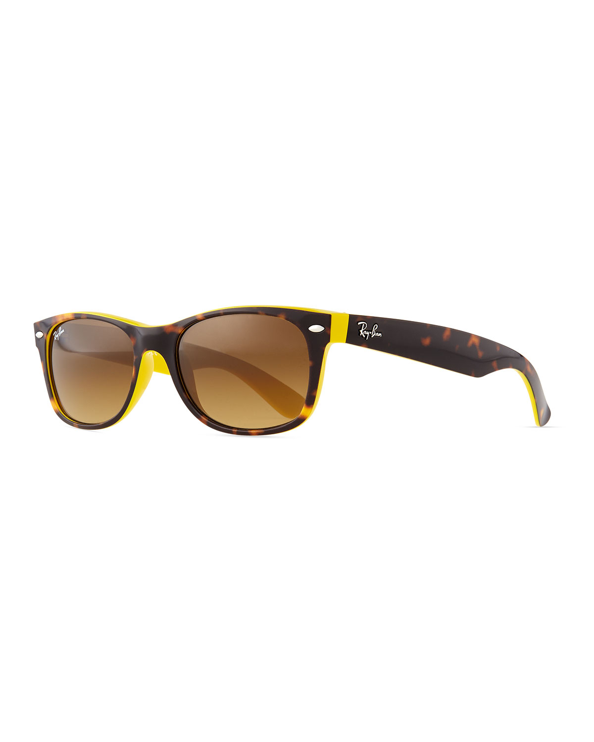 yellow ray ban wayfarer sunglasses