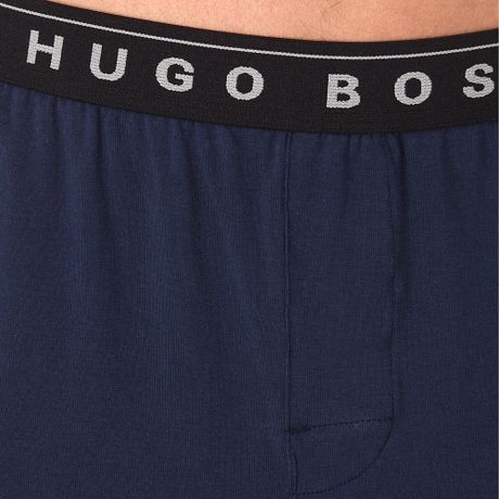 Hugo Boss Stretchcotton Pyjama Bottoms in Blue for Men (Royal blue)