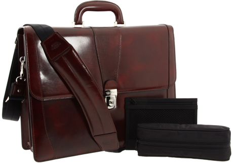 bosca mens briefcase