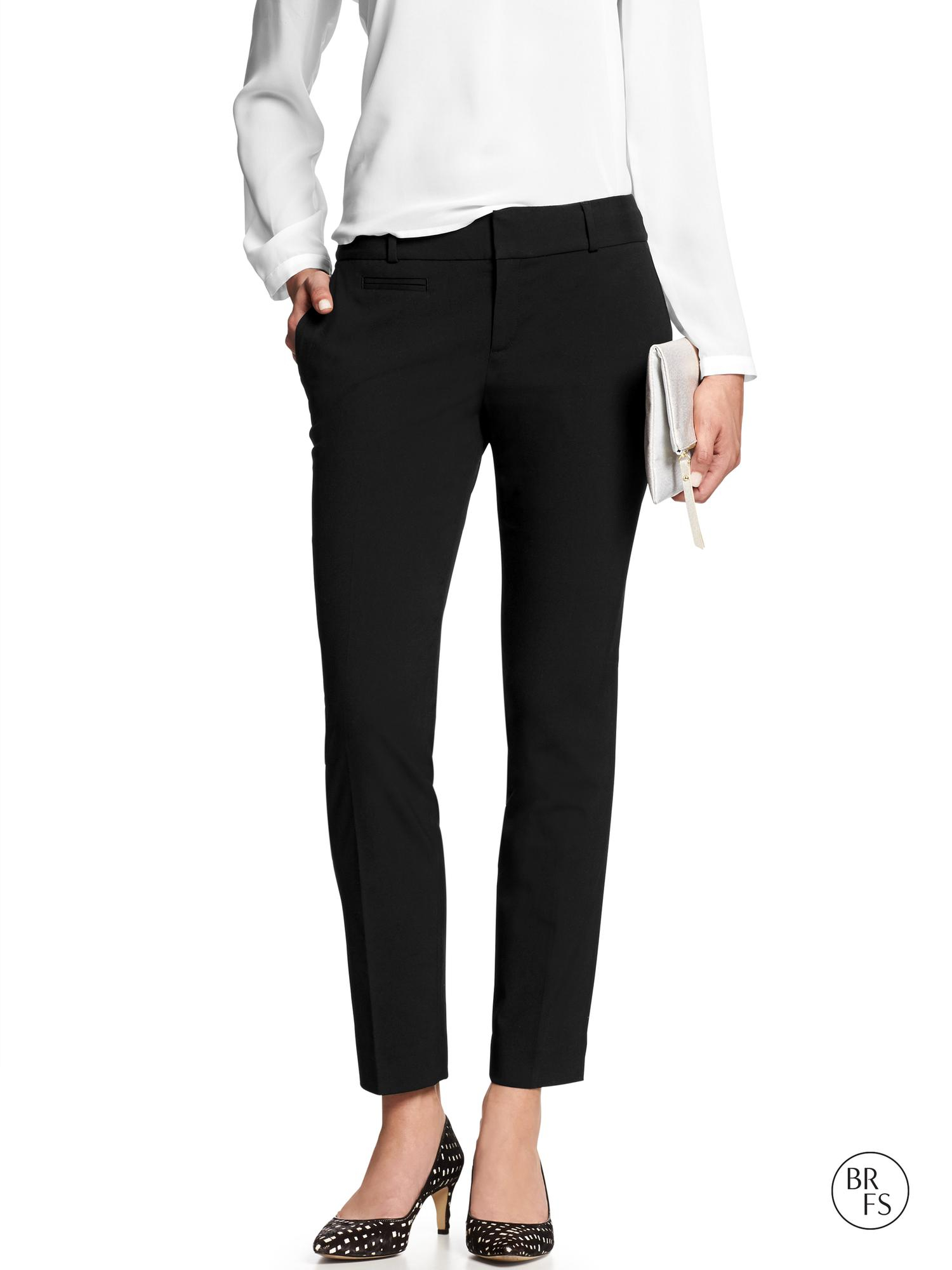 banana republic skinny traveler pants