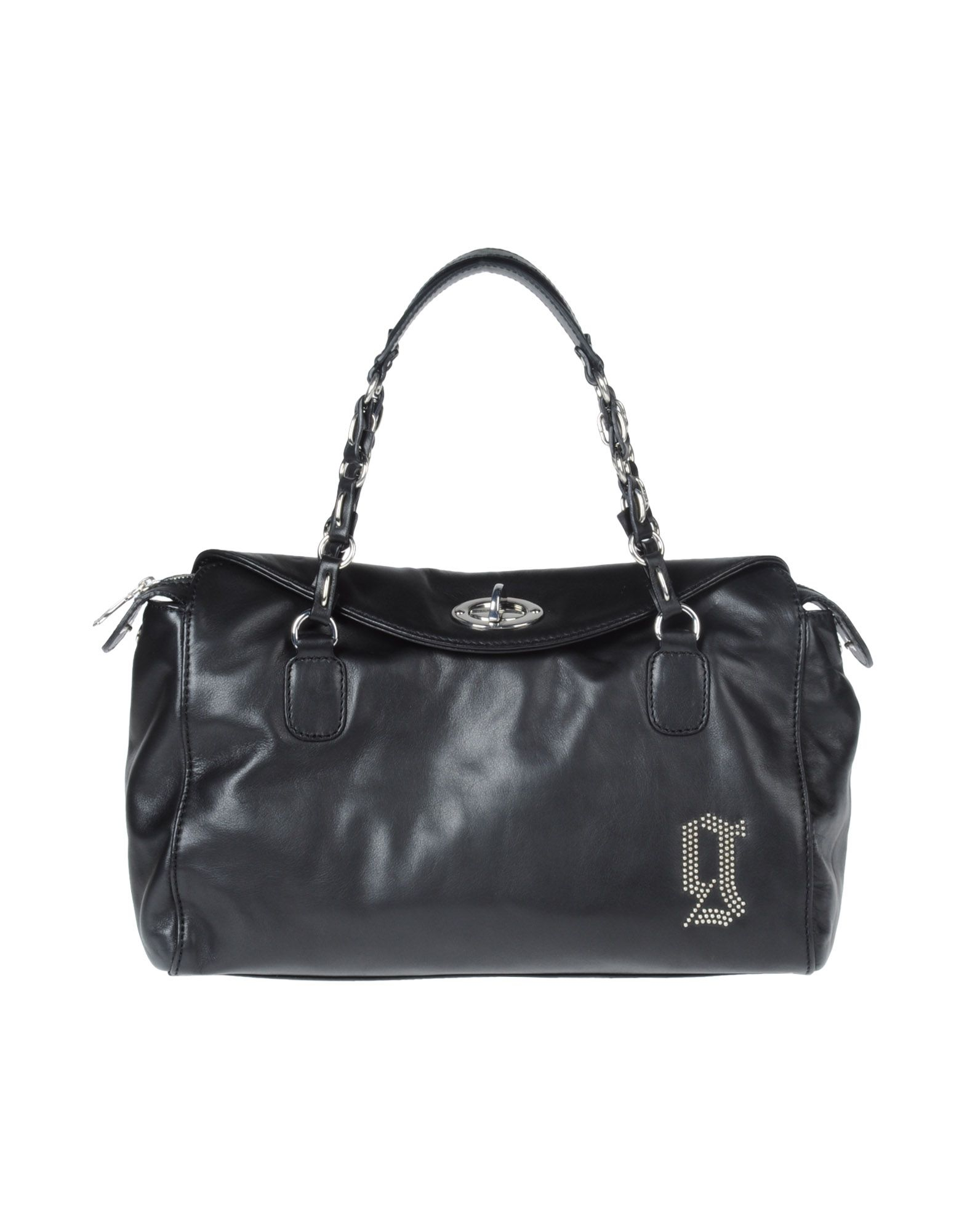 John Galliano Medium Leather Bag in Black Lyst