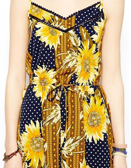 sunflower playsuit