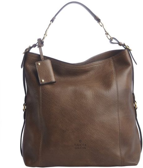 brown gucci hobo bag