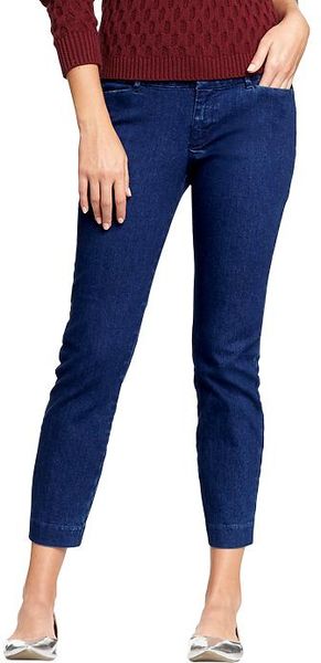 Old Navy The Diva Skinny Ankle Jeans in Blue (Medium Wash)