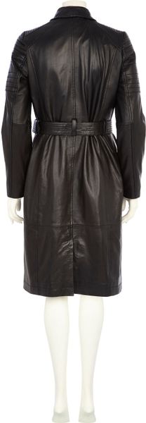 river island black matte padded coat