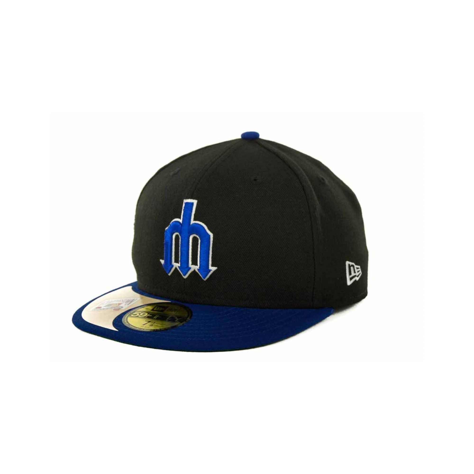 New Era Seattle Mariners Cooperstown Patch 59fifty Cap in Blue for Men