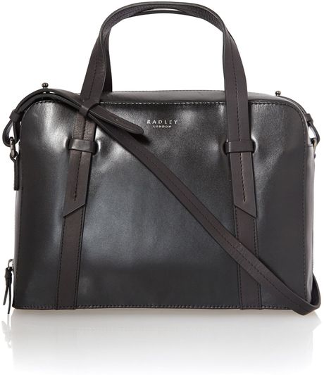 Radley Black Medium Cross Body Tote Bag in Black