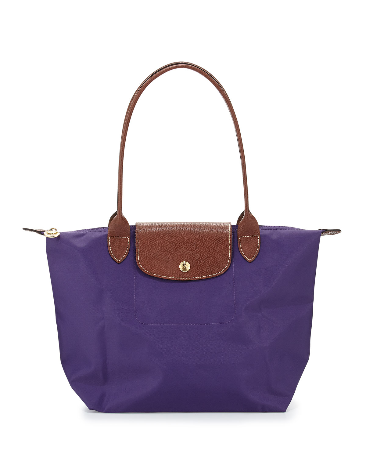 Longchamp Le Pliage Medium Shoulder Tote Bag Amethyst in Purple (AMETHYST) | Lyst