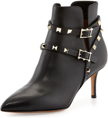 valentino shoes mid heel