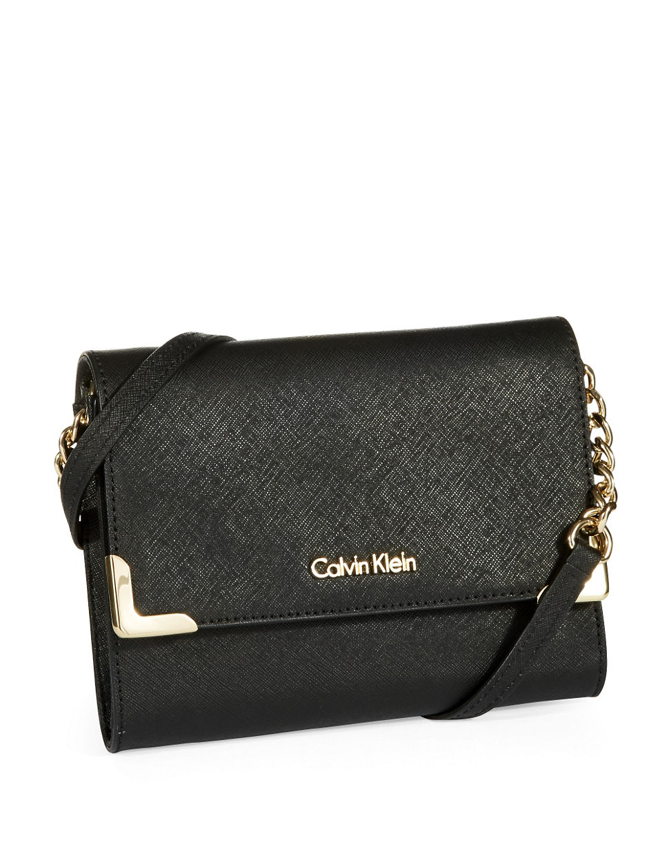 Calvin Klein Petite Crossbody Bag in Black