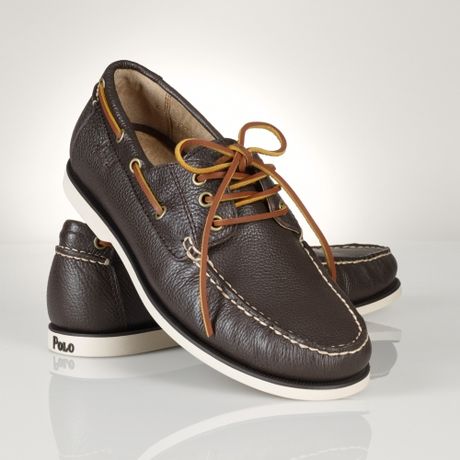 polo ralph lauren bienne boat shoes