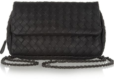 intrecciato veneta bottega messenger shoulder leather bag mini