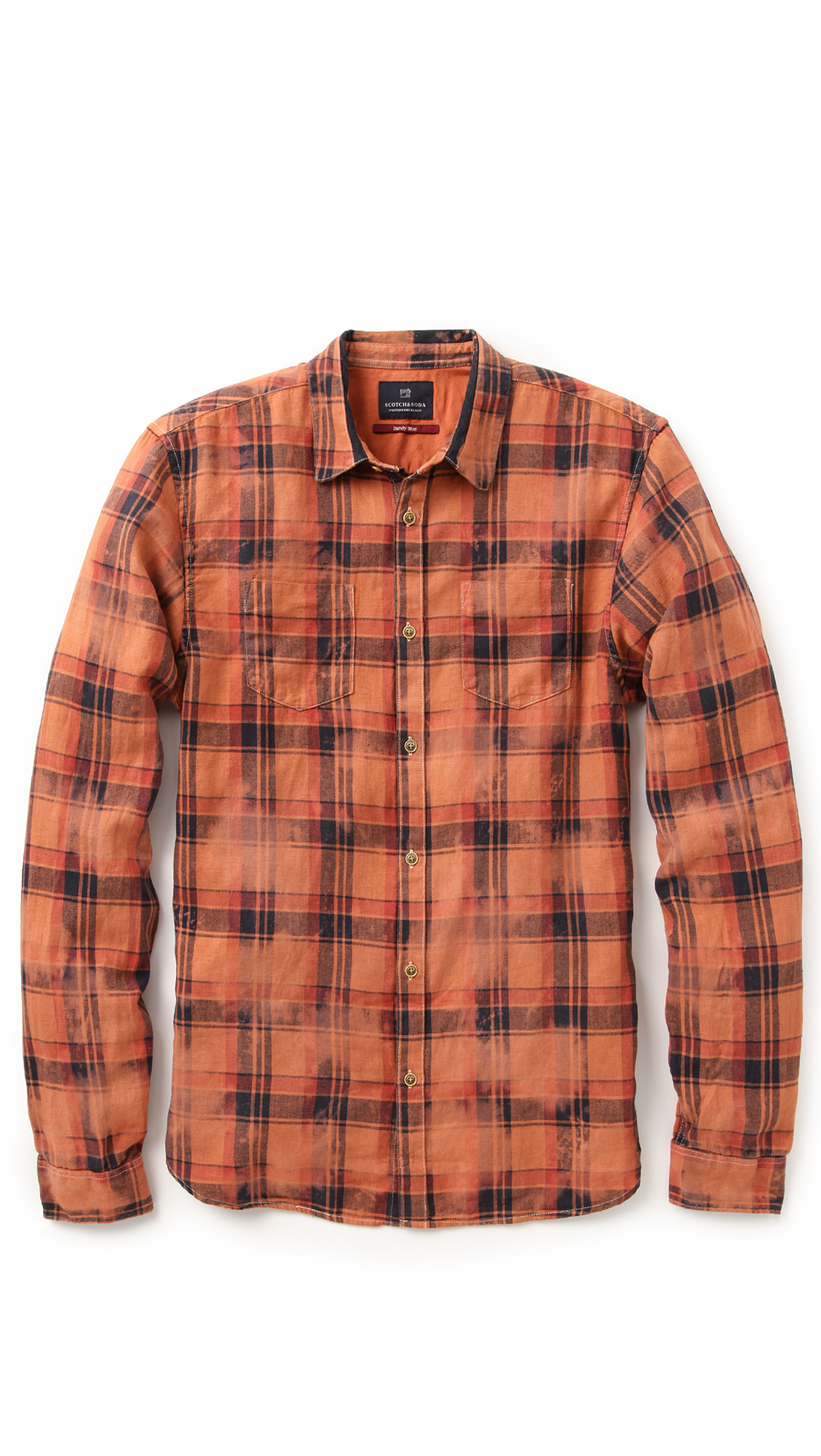 mens scotch plaid shirt