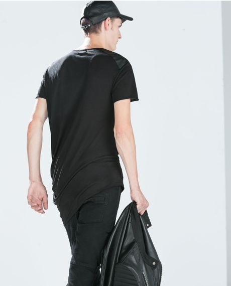 zara draped top