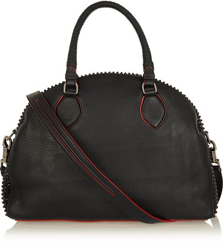 spiked panettone louboutin tote christian
