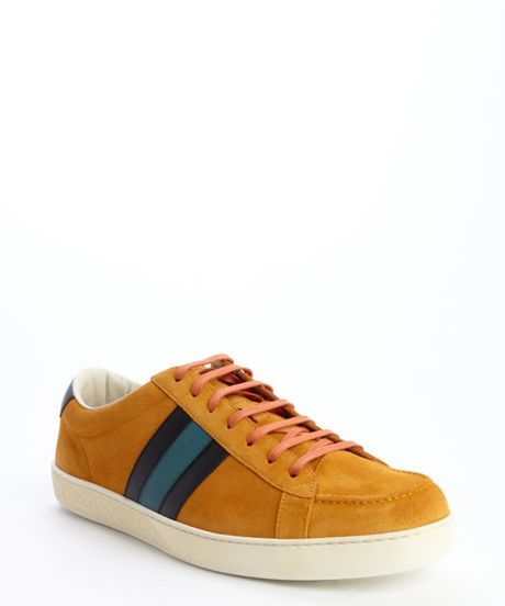 gucci sneakers orange