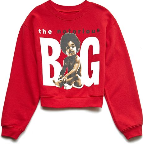 notorious big sweatshirt urban outfitters