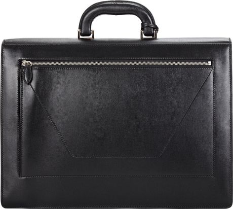 vintage mark cross briefcase