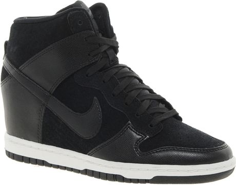 nike high heels wedge