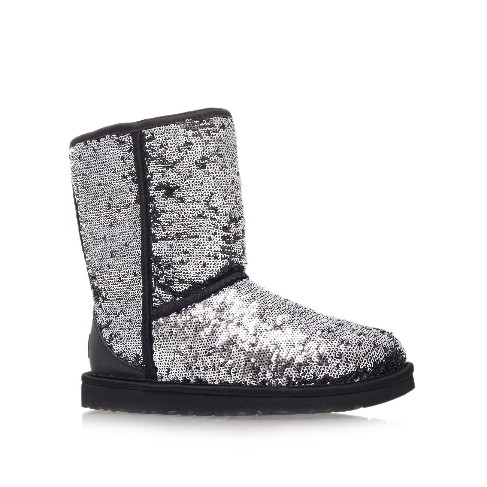 silver sparkly ugg boots