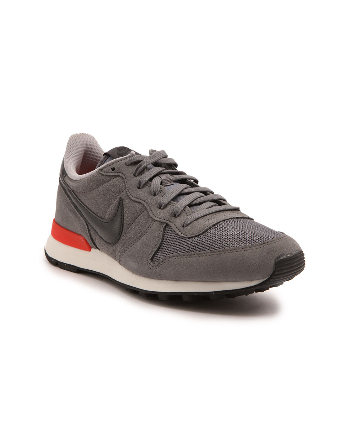 Nike Internationalist Grey Suede Sneakers in Gray for Men
