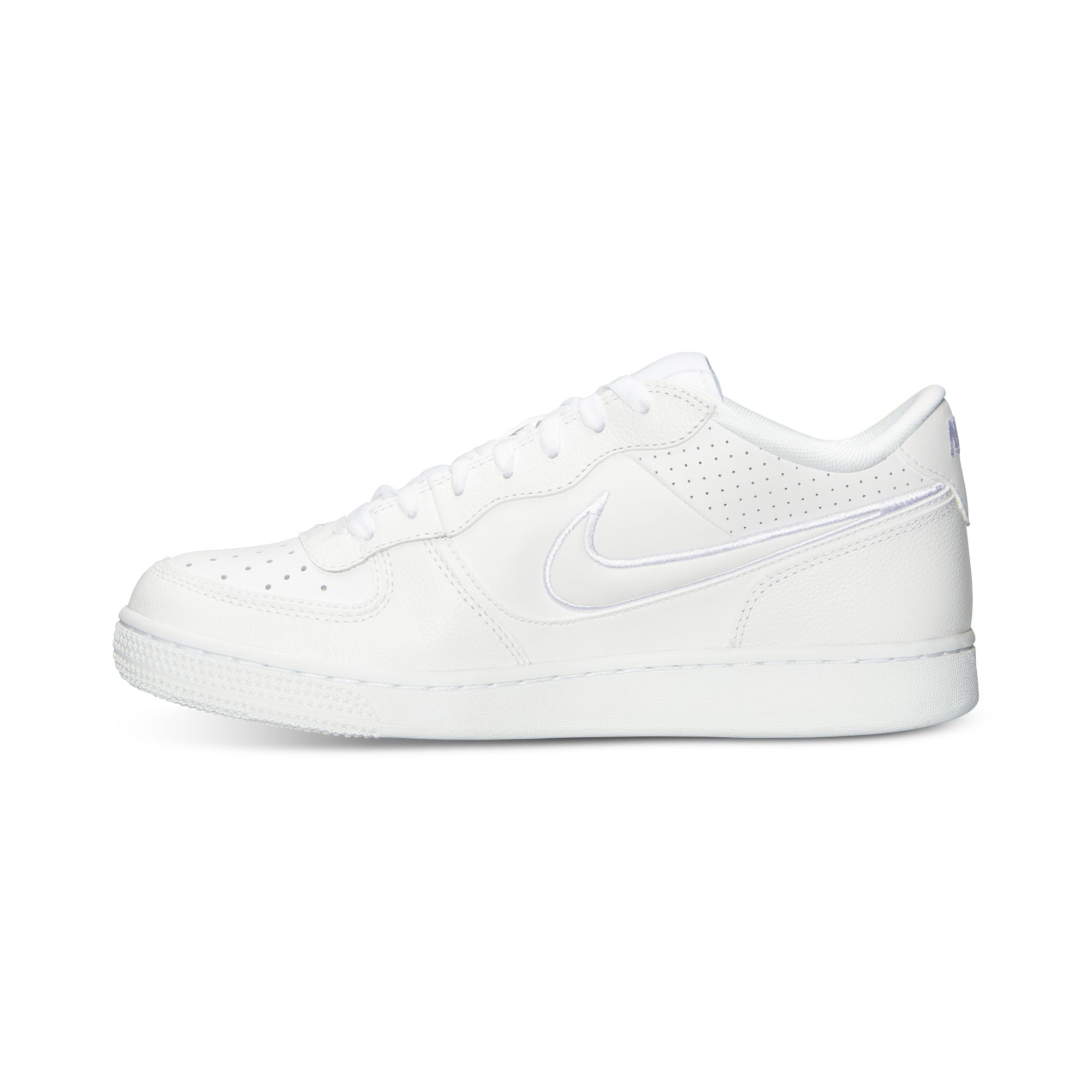 Nike Mens Air Indee Casual Sneakers From Finish Line in White for Men (WHITE/WHITE)