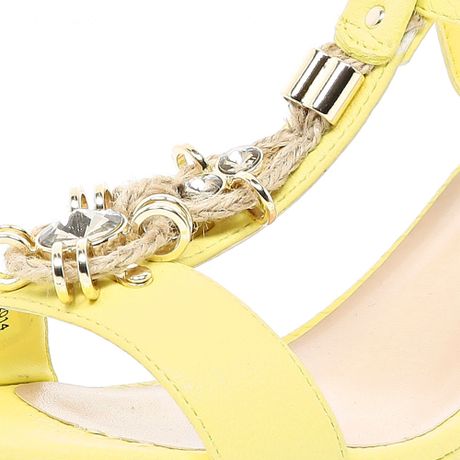 River Island Lime Embellished Espadrille Wedge Sandals in Yellow ...