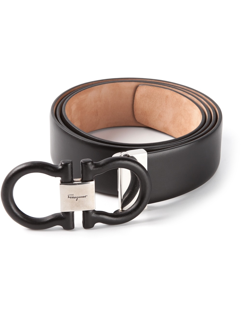 ferragamo belt black buckle