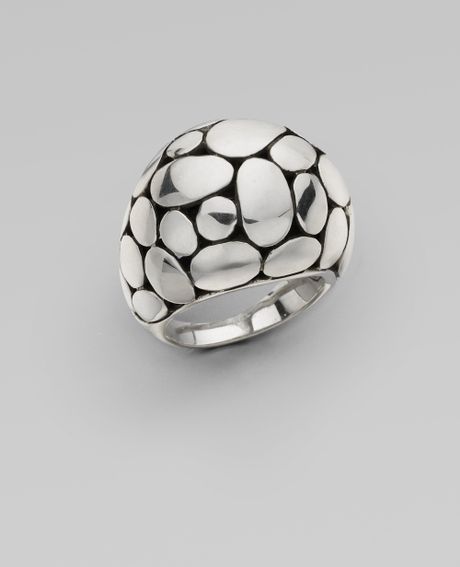 John Hardy Sterling Silver Dome Ring in Silver John Hardy Sterling Silver Dome Ring in Silver