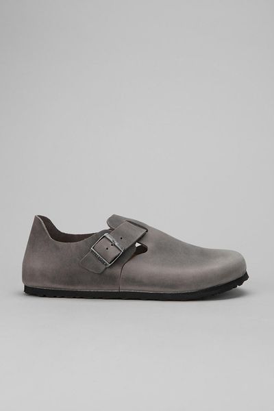 Birkenstock Oiledleather London Shoe in Gray for Men (GREY) | Lyst