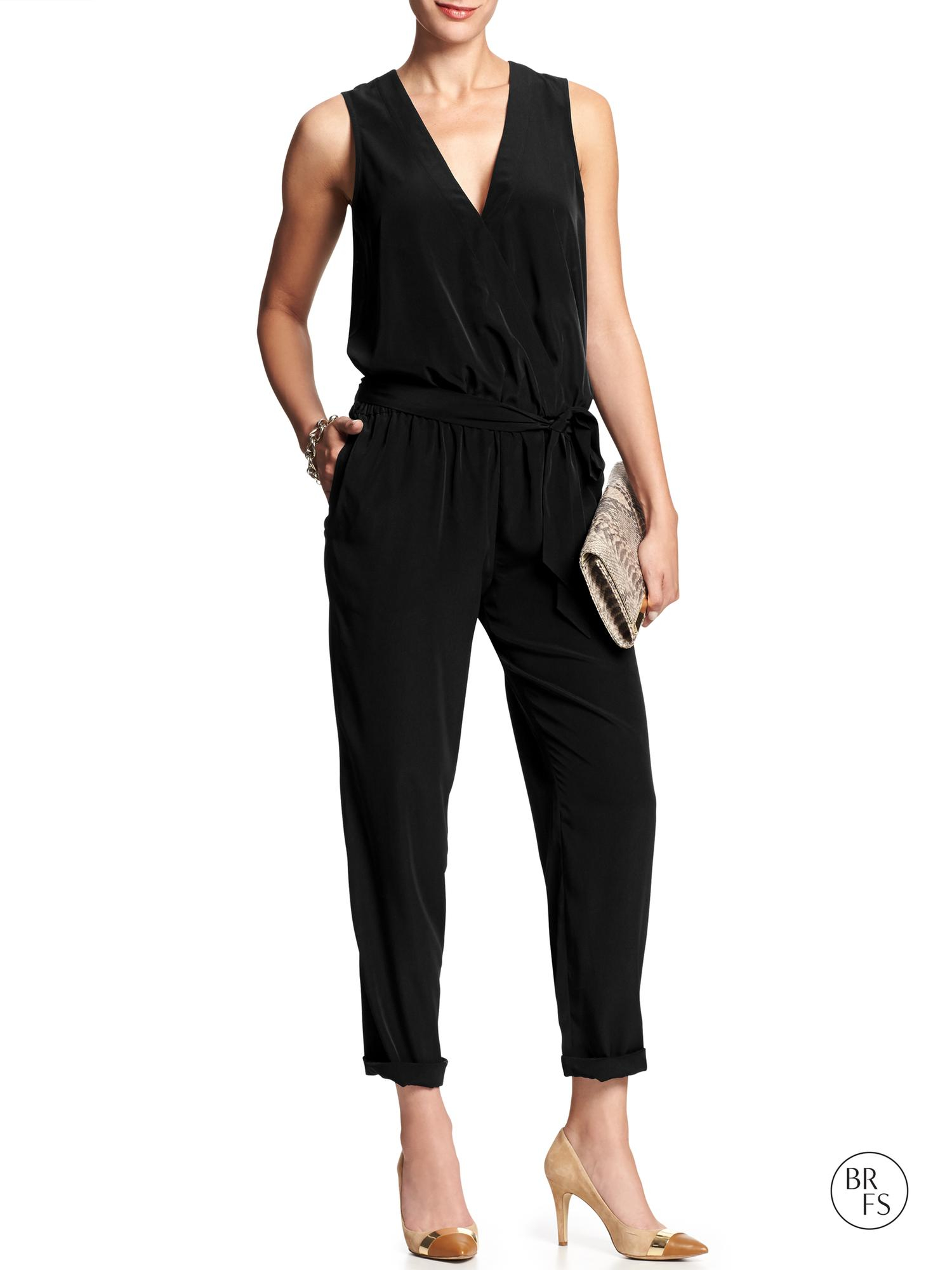Banana Republic Factory Rio Jumper Black in Black | Lyst