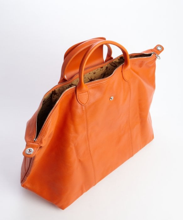 longchamp le pliage small orange