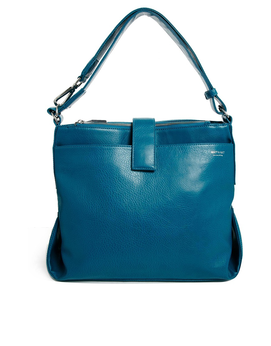 matt and nat blue bag