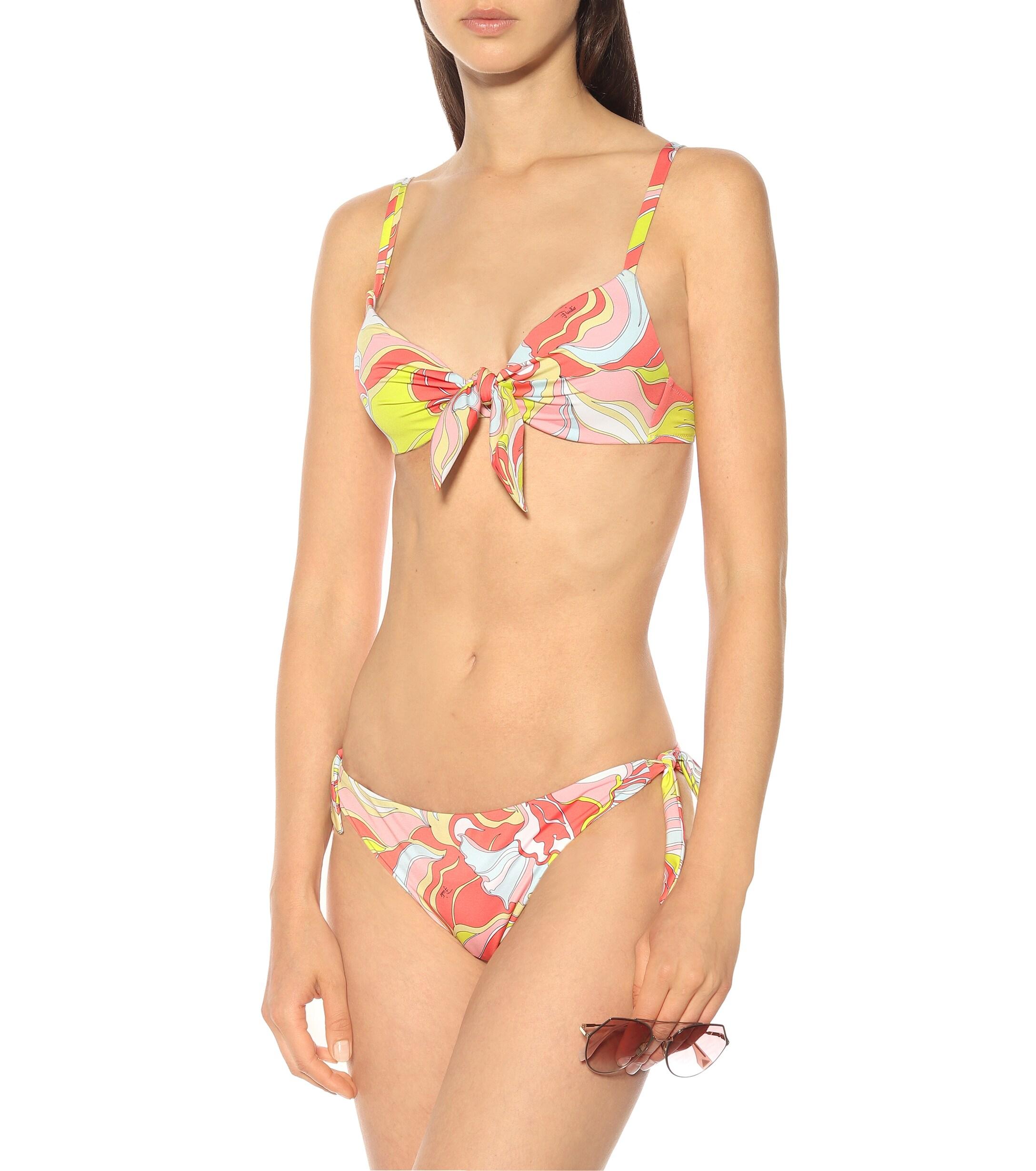 Emilio Pucci Printed Bikini Lyst