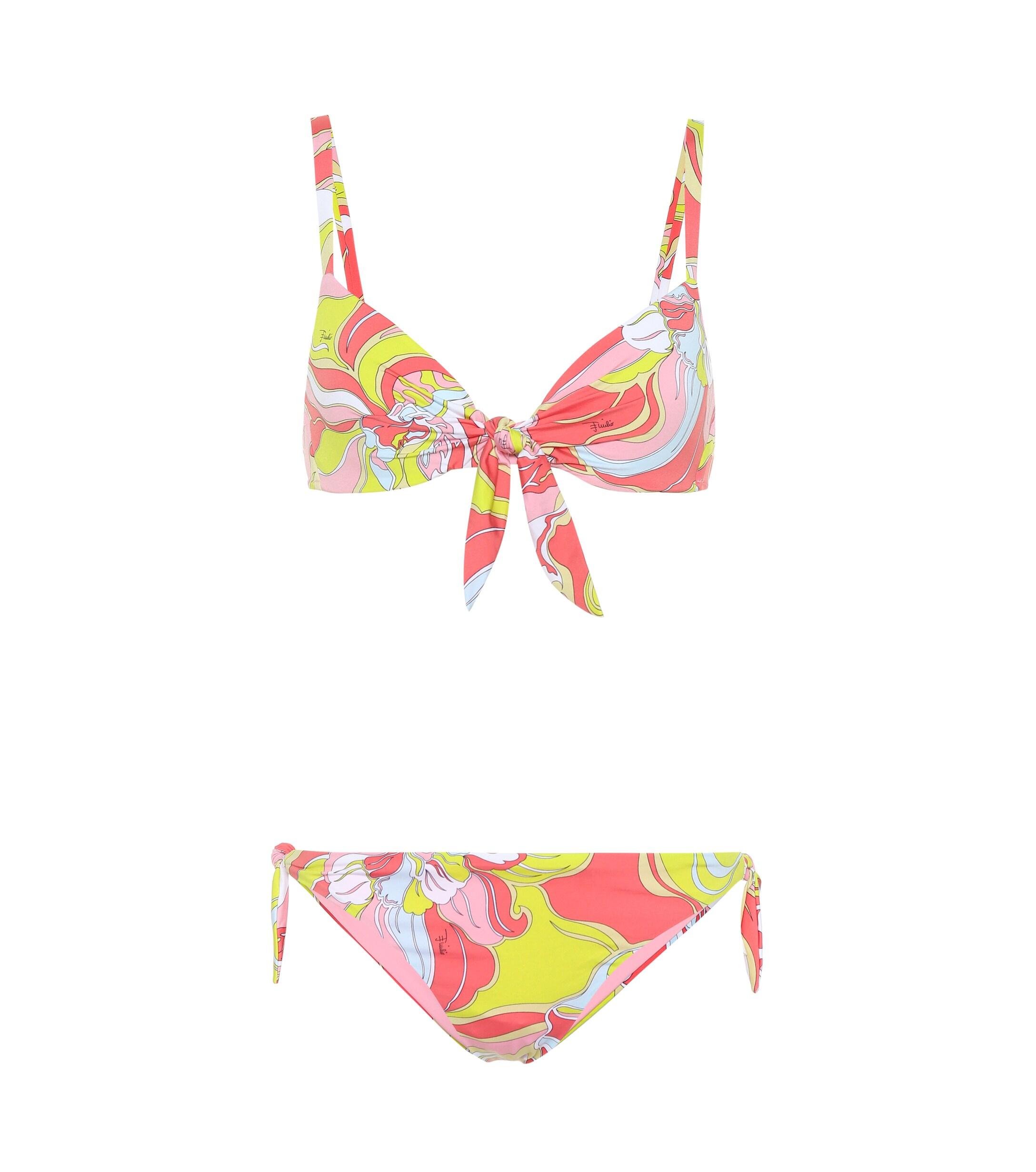 Emilio Pucci Printed Bikini Lyst