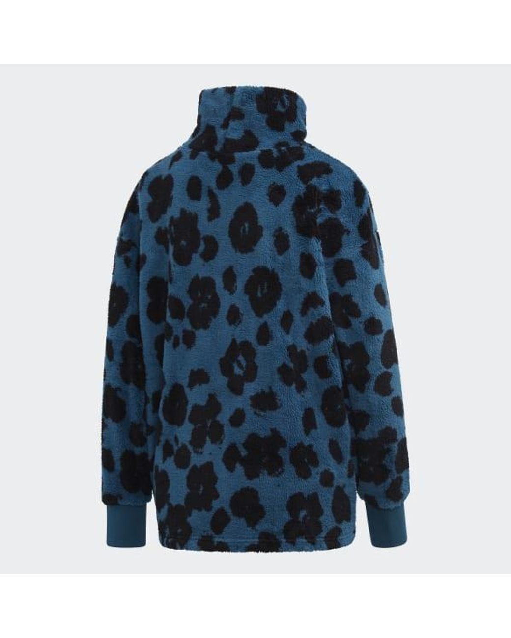 Women's Blue Bellista Velvet Sweatshirt Women's Blue Bellista Velvet Sweatshirt