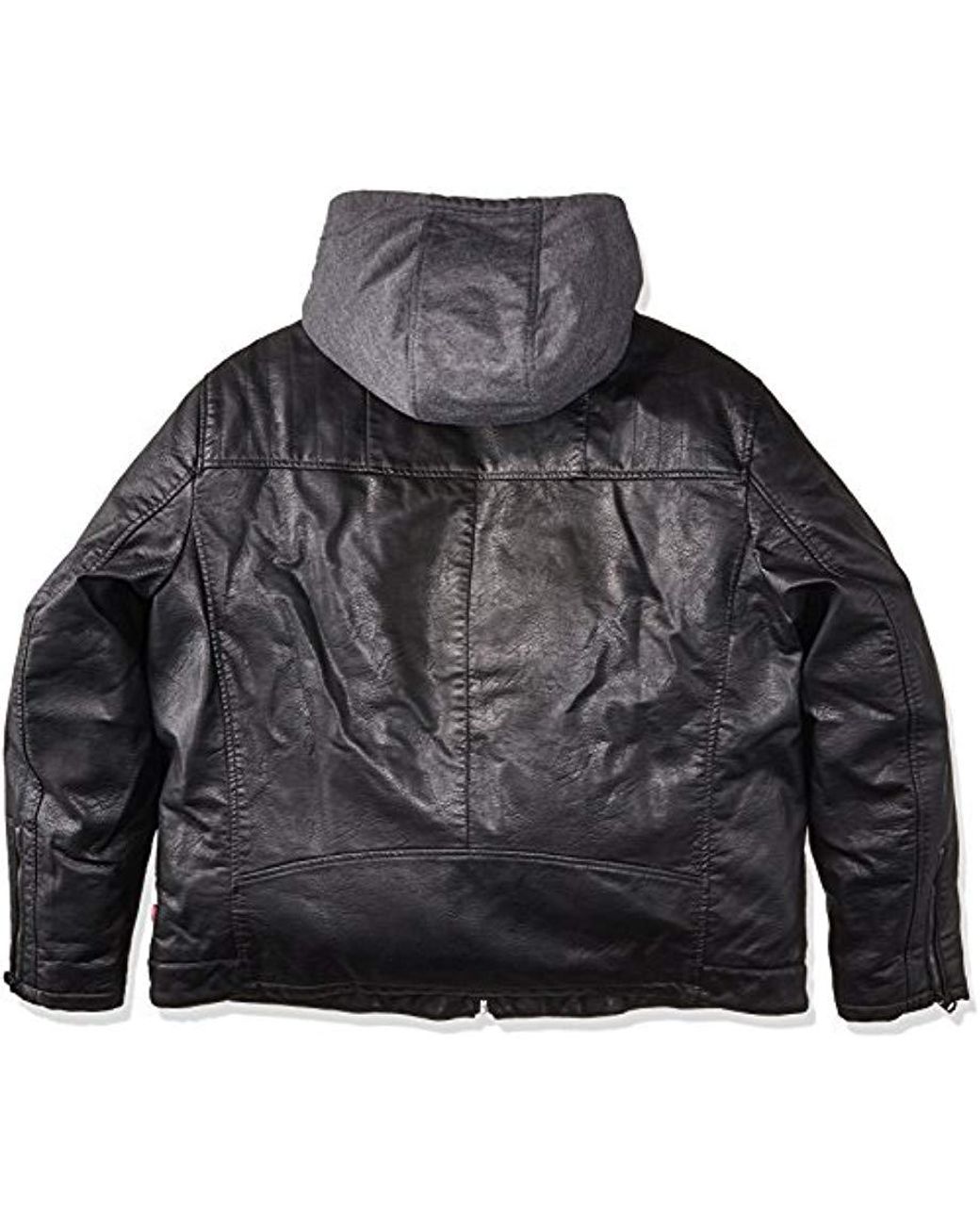 Levi S Big And Tall B T Vintage Pebbled Cow Faux Leather