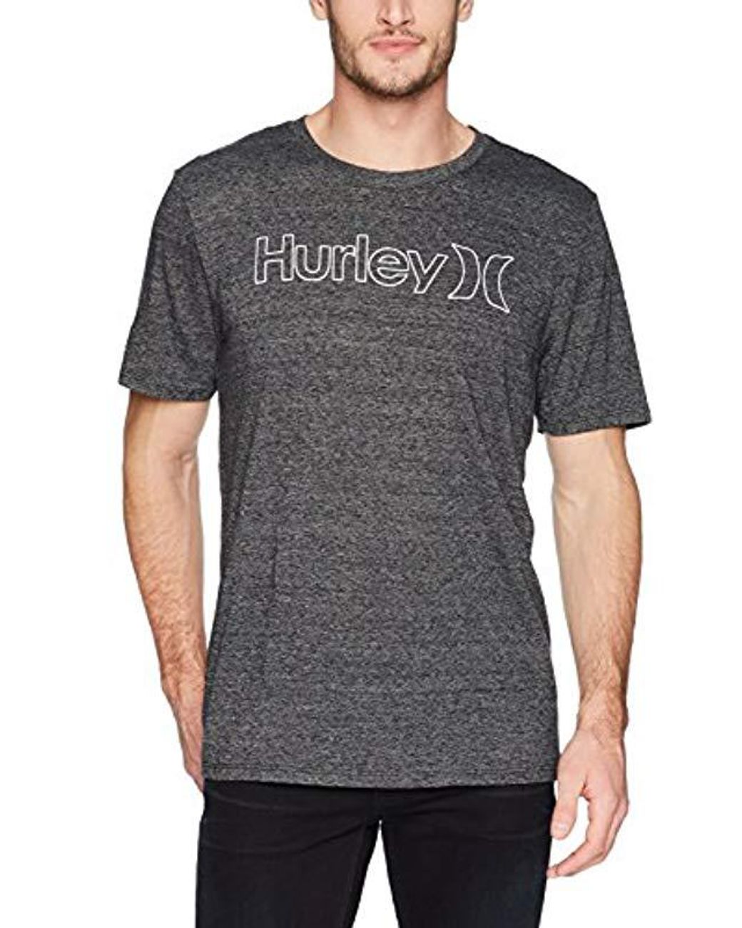 Lyst - Hurley Tri-blend Premium Short Sleeve Tshirt in Gray for Men