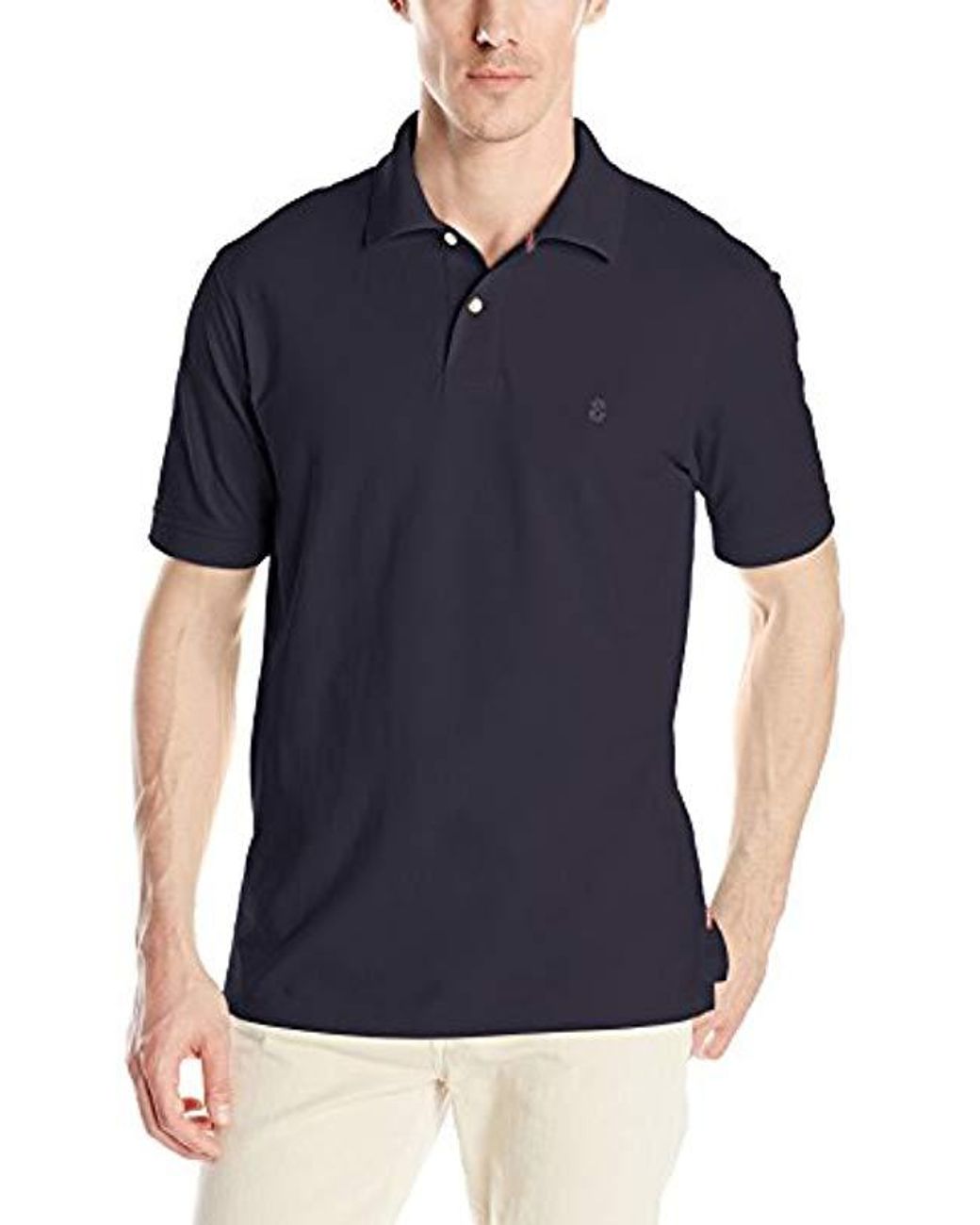 Izod Heritage Short Sleeve Solid Pique Polo in Blue for Men - Save 27% ...