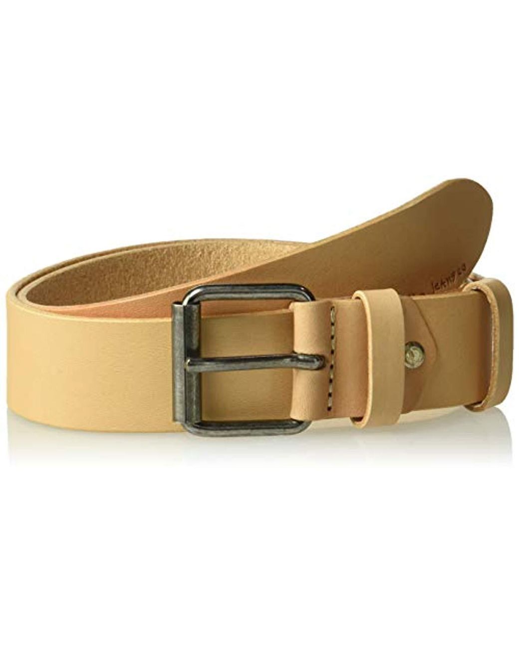 Nudie Jeans Unisex-adult's Pedersson Leather Belt, Natural 75 in ...