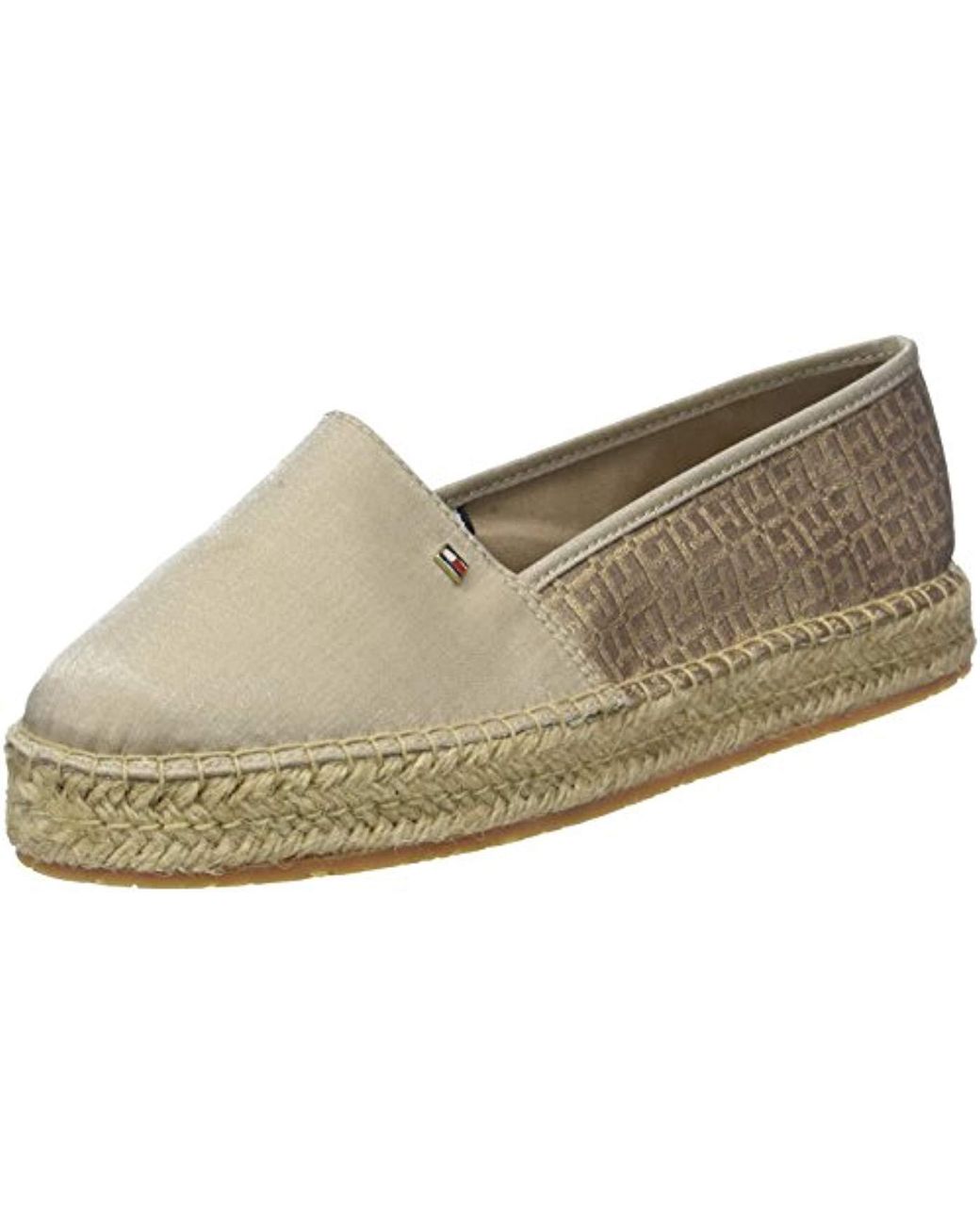 Th Pattern Espadrille, Femme Jean Tommy Hilfiger Lyst Th Pattern Espadrille, Femme Jean Tommy Hilfiger Lyst