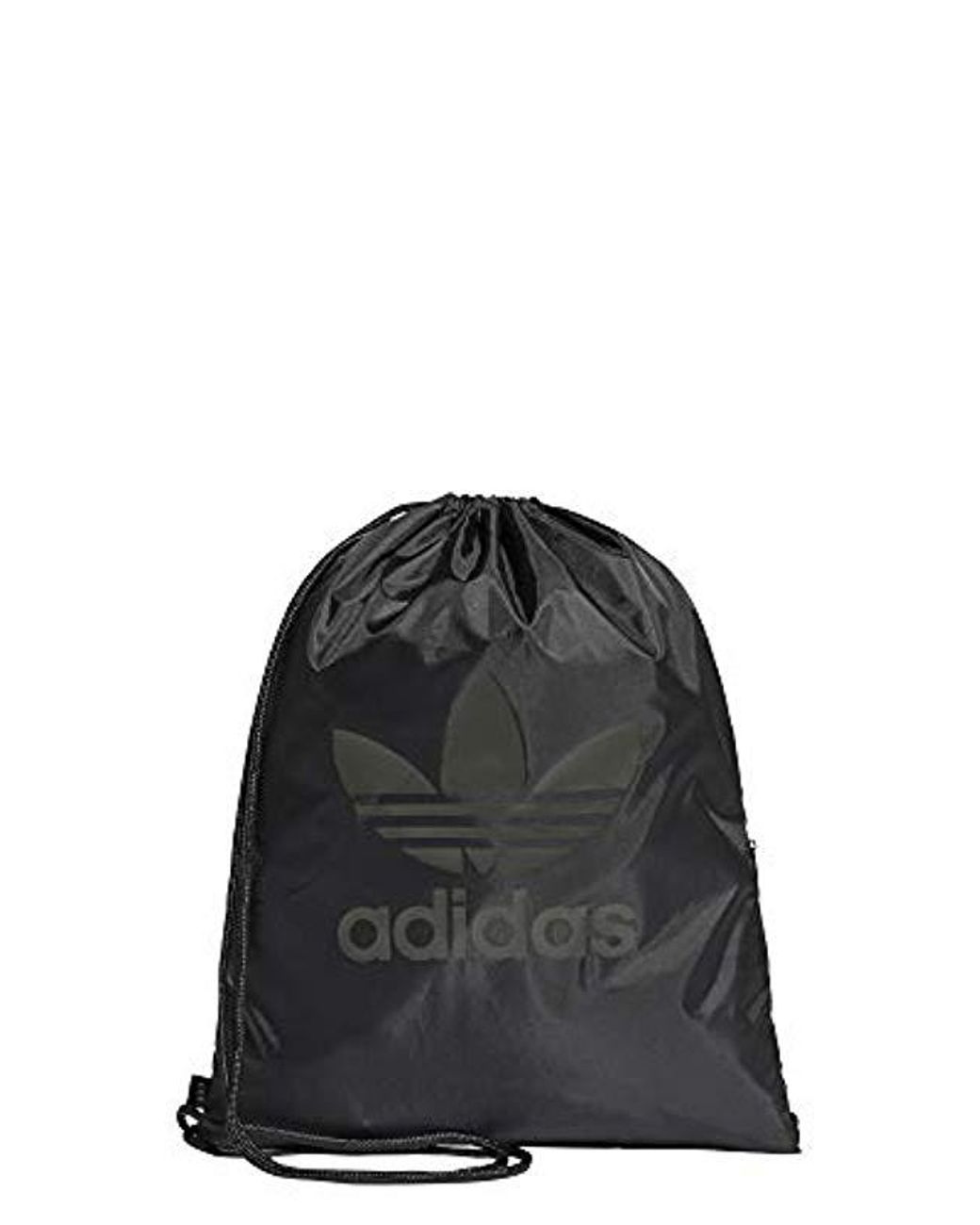 adidas Unisex Gymsack Trefoil Backpack in Black for Men - Lyst adidas Unisex Gymsack Trefoil Backpack in Black for Men - Lyst
