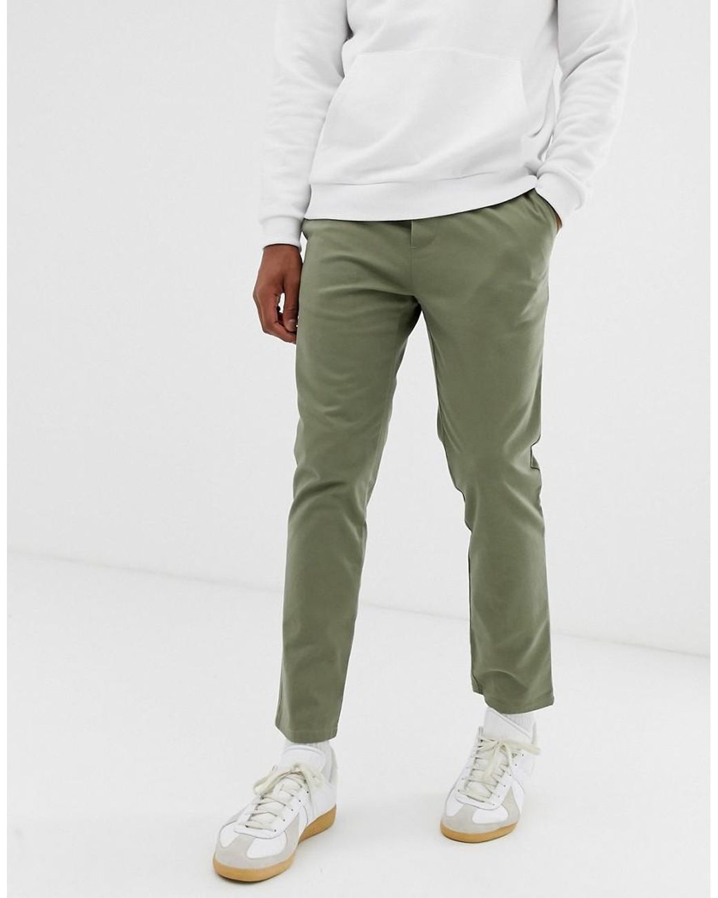 chinos elastic waist