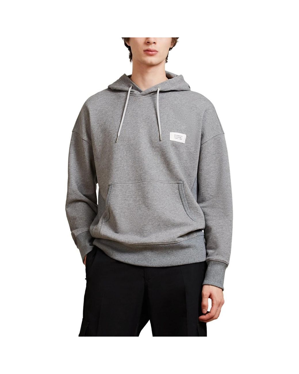 logo terry hoodie