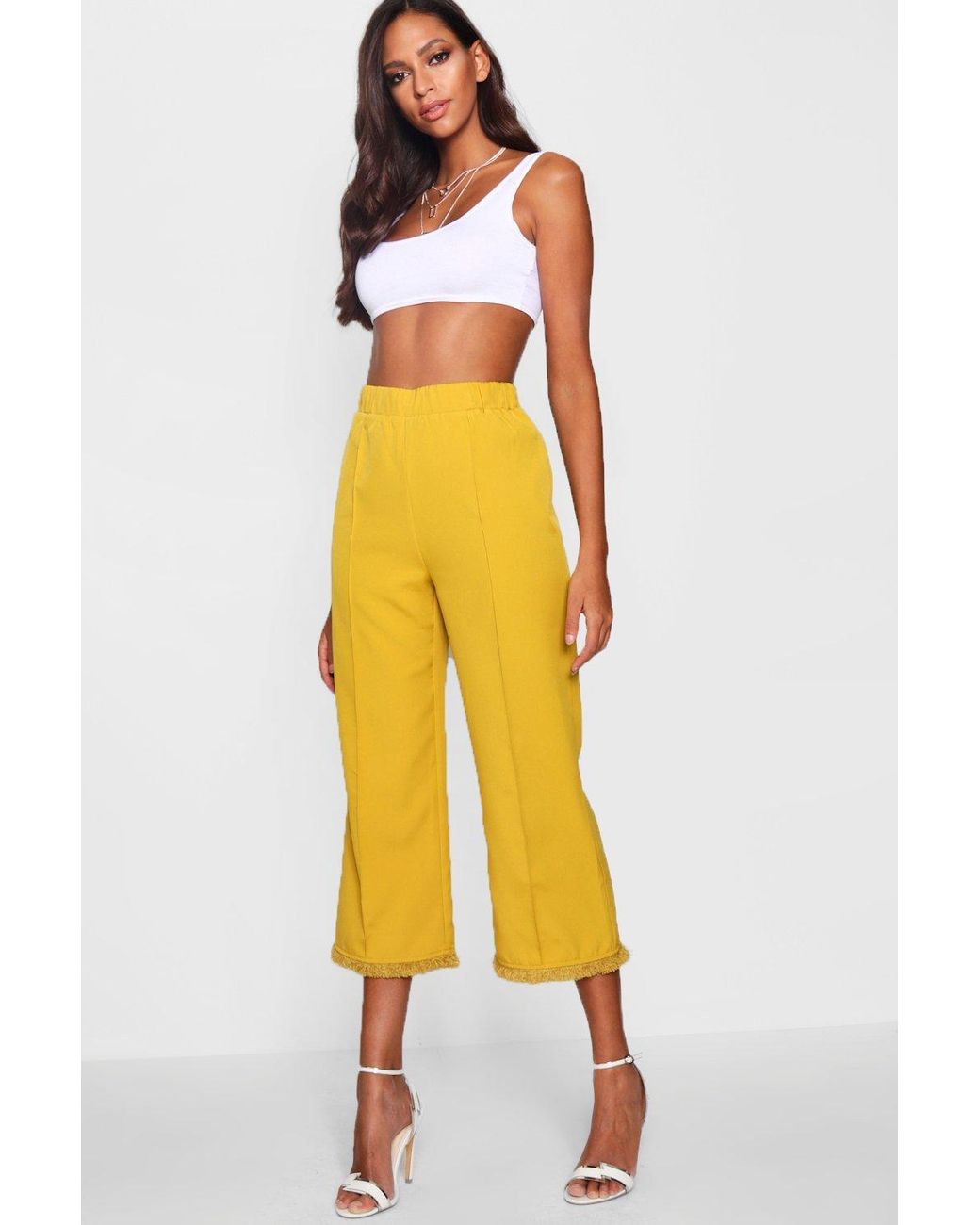 tassel pants